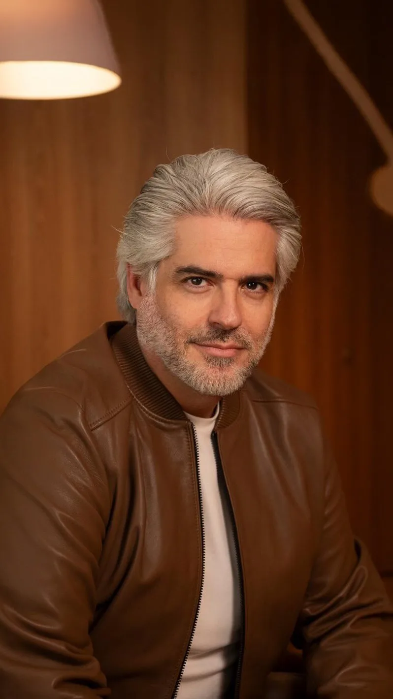 Dr. Rogério Leal em retrato institucional, de pé